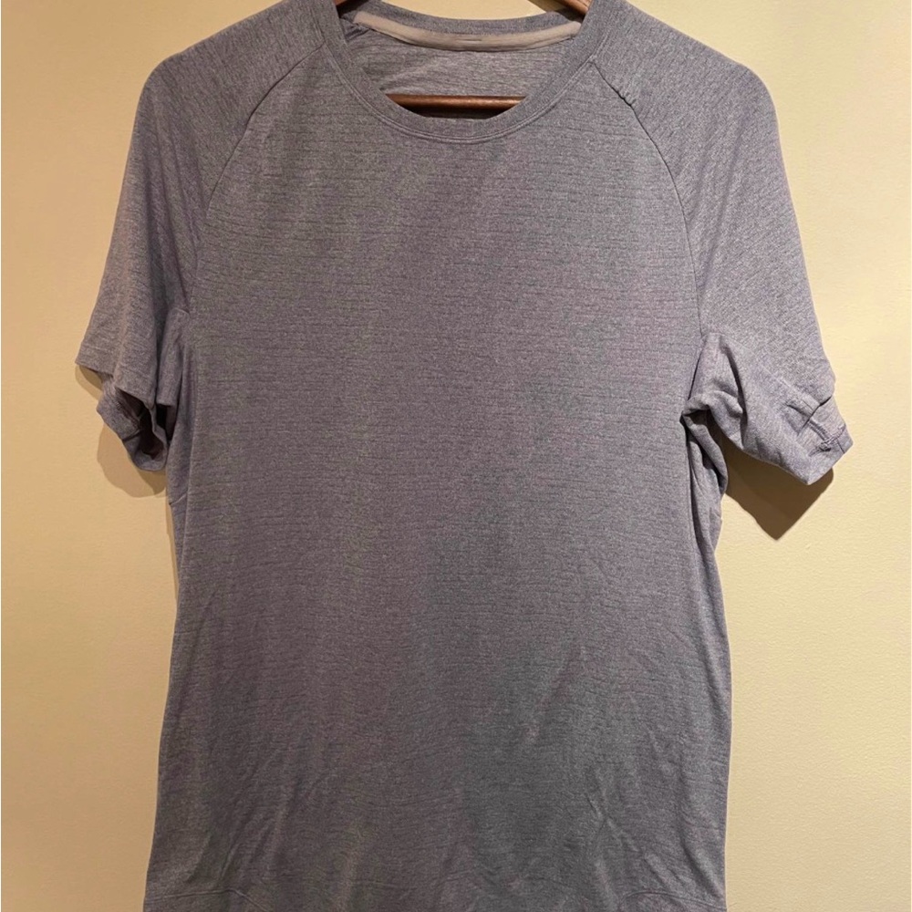 lululemon athletica Men's Short-Sleeve Crew — Heather Gray